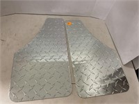 Diamond Plate Aluminum Mud Flaps