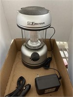 Emerson electric lantern w/ lighter plug.