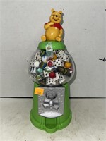 Winnie the Pooh. Bubble gum machine filled with