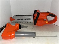 2 Black & Decker battery operated toy Tools.