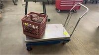 800-D-TS Hydraulic Elevating Cart