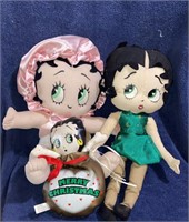 3 Betty Boop Dolls