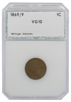 Choice VG 1869/9 Indian Cent
