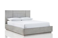 Modus Furniture DEZ7H5HF Cotton Grey HB/FB