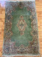 Persian Imperial Kerman Hand Knotted Rug, 3x5