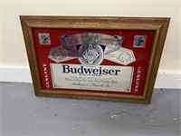 Budweiser Mirrored Sign