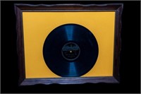 Framed Broadway Star Sacred Singers Vinyl Record
