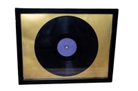 Framed Capitol Vinyl Record