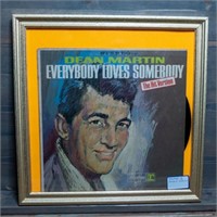 Framed Dean Martin "Everyone Loves Somebody"