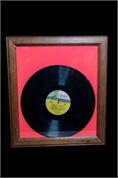 Framed Nancy Sinatra Vinyl Record