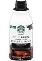 STARBUCKS COLD BREW COFFEE CONCENTRATE 946ML BB