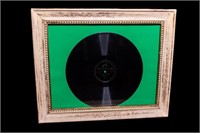 Framed Perry Como Vinyl Record
