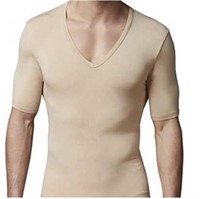 STANFIELDS MENS INVISIBLE DEEP V NECK T SHIRT