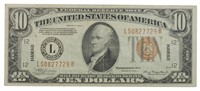Series 1934-A Hawaii Overprint $10