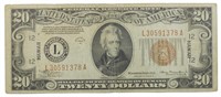 Series 1934-A Hawaii Overprint $20