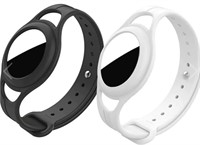FINYOSEE SILICONE BANDS COMPATIBLE FOR AIRTAGS 2PC