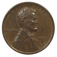 AU 1931-S Lincoln Cent
