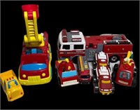 Fire Truck Toy Lot