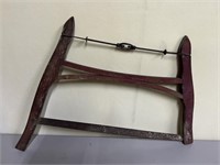 Vintage Wood/Metal Buck Cross Cut Bow Saw