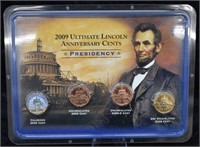 24 K Gold Clad 2009 Lincoln Presidency Years Coin
