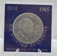 1965 Winston Churchill Coin; Uncirculated
