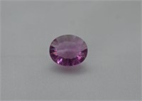4.15ct Pink Chinese Flourite Concanve Oval Cut