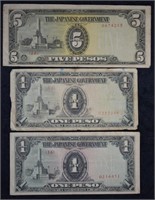 WWII Japanese Invasion Occupied Japan $ money