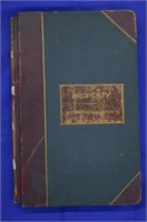 1899 - 1903 Indiana Railroad Property Ledger Book