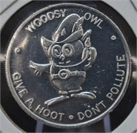 Vintage Woodsy Owl, Give A Hoot, Don't Pollute Coi