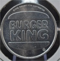 Vintage 1982 Burger King  Advertising Coin