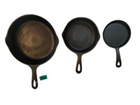 Wagner Ware Cast Iron Skillets