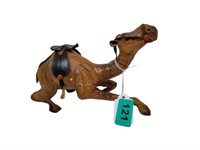Fun Leather Camel Sculpture