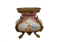 Porcelain Painted Vase