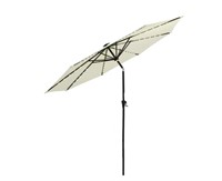 11 ft. Solar Lighted Tilt Patio Umbrella