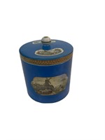 Pratt Fenton #123 Biscuit Jar and Lid