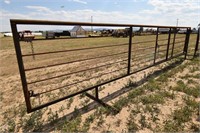 Free Standing Livestock Panel with End Gate