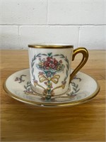 Fine concorde China mini tea cup and saucer