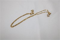 14 KT GOLD ITALY NECKLACE 1.5 GRAMS