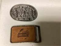 Scott City and  Jetmore buckles