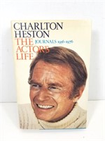 SIGNED Charlton Heston The Actor's Life Book