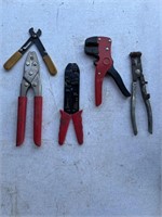 ASSORTED ELECTRICAL PLIERS
