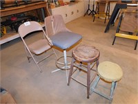 (2)Chairs & (2)Stools