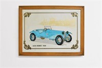 Alfa Romeo 1928 Advertising Wall Mirror