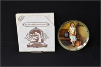 Knowles Norman Rockwell Collectable Plate