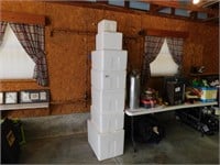 Assorted Styrofoam Coolers