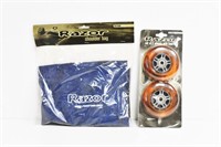 Razor Orange Wheels & Shoulder Bag