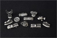 11 Usaopoly Brand Harley Davidson Pewter Tokens