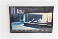 The Boulevard of Broken Dreams - Framed Print