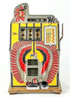 Mills War Eagle  5 Cent Slot Machine