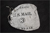 Vintage Canvas USPS Domestic US Mail Bag 3